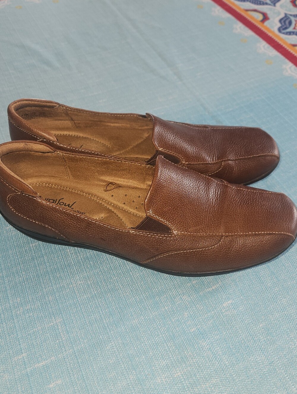 Natural Soul by Naturalizer light brown loafers